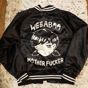OMO Satin WeeBoo Mother'sf#@*er jacket.